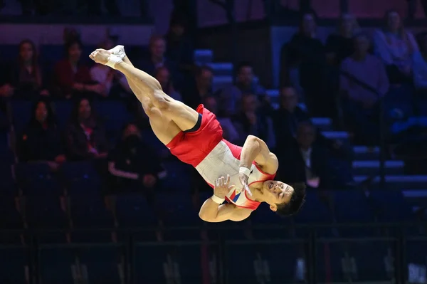 Piso Hashimoto Daiki Jap Durante Campeonato Mundial Gimnasia Artística Gimnasia —  Fotos de Stock