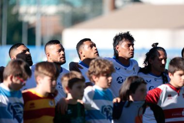 Samoa, Sonbahar Uluslar Serisi ragbi maçı sırasında 2022 Test Maçı - İtalya, Padua, İtalya 'daki Plebiscito stadyumunda Samoa' ya karşı, 5 Kasım 2022 - Fotoğraf: Mattia Radon