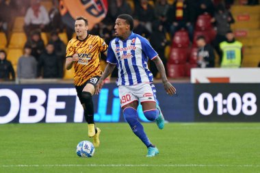 Michael Folorunsho (SSC Bari) İtalya 'nın Benevento, İtalya' daki Ciro Vigorito Stadyumu 'nda Benevento Calcio-SSC Bari maçı sırasında, 5 Kasım 2022 - Fotoğraf: Emmanuele Mastrodonat