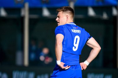 İtalya 'nın Stephen Varney portresi Autumn Naies ragbi maçında 2022 Test Maçı - İtalya, Padua, İtalya' daki Plebiscito stadyumunda Samoa 'ya karşı, 5 Kasım 2022 - Fotoğraf: Ettore Griffon