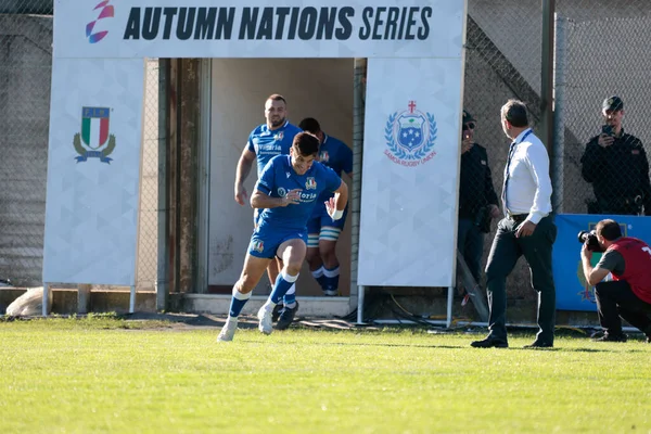 İtalya, Sonbahar Uluslar Serisi ragbi maçı sırasında 2022 Test Maçı - İtalya, Padua, İtalya 'daki Plebiscito stadyumunda Samoa' ya karşı, Kasım 05, 2022 - Fotoğraf: Mattia Radon