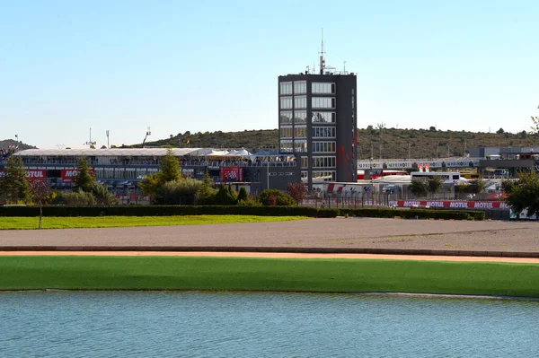 Motogp世界選手権2022でのサーキット リカルド トルモ バレンシア MotogpスペインGp Gran Premio Moul Comunitatバレンシア 2022年11月5日 — ストック写真