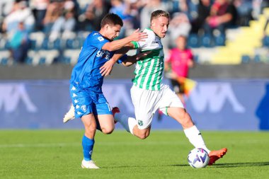 Davide Frattesi (ABD Sassuolo) İtalya 'nın Empoli şehrindeki Carlo Castellani Stadyumu' nda oynanan Serie A maçında Empoli FC, ABD Sassuolo 'ya karşı, 5 Kasım 2022 - Fotoğraf: Luca Amedeo Bizzarr