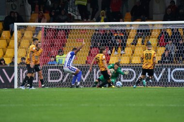 Alberto Paleari (Benevento Calcio) İtalyan futbolu Serie B maçı sırasında Benevento Calcio ile SSC Bari arasında Benevento, İtalya 'da Ciro Vigorito Stadyumu' nda oynanan maçta, 5 Kasım 2022 - Fotoğraf: Emmanuele Mastrodonat