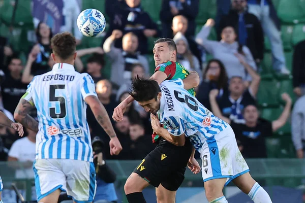 Andrea Favilli (Ternana) - Biagio Meccariello (Spal) İtalyan Serie B maçında Ternana Calcio - SPAL maçında Terni, İtalya 'daki Libero Liberati stadyumunda, 5 Kasım 2022 - Fotoğraf: Luca Marchett