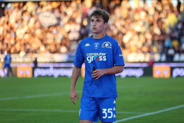 Tommaso Baldanzi (Empoli FC) İtalya 'nın Empoli şehrindeki Carlo Castellani Stadyumu' nda oynanan Serie A maçında Empoli FC, ABD Sassuolo 'ya karşı.