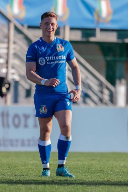 Stephen Varney (İtalya), Autumn Nations Series ragbi maçı sırasında 2022 Test Maçı - İtalya, Padua, İtalya 'daki Plebiscito stadyumunda Samoa' ya karşı, 5 Kasım 2022 - Fotoğraf: Mattia Radon