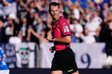 İtalya futbol takımı Serie B maçında Matteo Gariglio (hakem) Brescia Calcio 'ya karşı Ascoli Calcio maçında, İtalya' nın Brescia kentindeki Mario Rigamonti stadyumunda, 5 Kasım 2022 - Fotoğraf: Luca Rossin