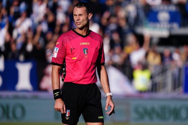 İtalya futbol takımı Serie B maçında Matteo Gariglio (hakem) Brescia Calcio 'ya karşı Ascoli Calcio maçında, İtalya' nın Brescia kentindeki Mario Rigamonti stadyumunda, 5 Kasım 2022 - Fotoğraf: Luca Rossin