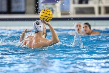 Andrea Tartaro (Distretti Ekoloji Nuoto Roma) Waterpolo İtalyan Serisi A maçında Distretti Ecologici Nuoto Roma, Polo Acquatico Frecciarossa 'da Pallanuoto Trieste' ye karşı, 5 Kasım 2022 - Fotoğraf: Luigi Marian