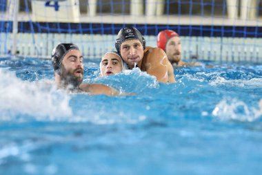 Giacomo Bini (Pallanuto Trieste) Waterpolo İtalyan Serisi A maçında Distretti Ekoloji Nuoto Roma, Pallanuoto Trieste 'ye karşı Polo Acquatico Frecciarossa, İtalya, 05 Kasım 2022 - Fotoğraf: Luigi Marian
