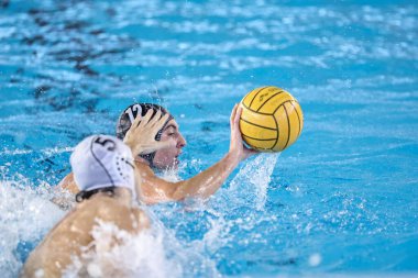 Andrea Mladossich (Pallanuoto Trieste) Waterpolo İtalyan Serisi A maçında Distretti Ecologici Nuoto Roma, Pallanuoto Trieste 'ye karşı Polo Acquatico Frecciarossa, İtalya, 05 Kasım 2022 - Fotoğraf: Luigi Marian