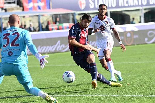 Riccardo Orsolini (Bologna FC) İtalya 'nın Bologna şehrindeki Renato Dall' Ara Stadyumu 'nda oynanan Bologna FC maçında beraberlik golü attı.