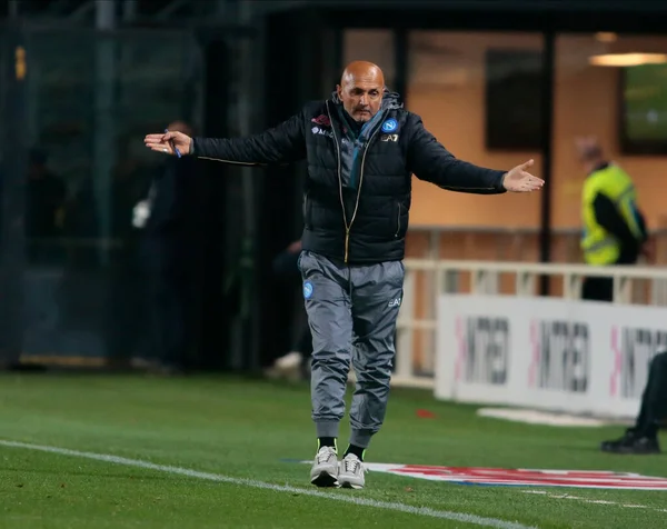 Luciano Spalletti Ssc Naples Li在意大利意甲联赛中的经理 Atalanta Bc和Ssc Naples Li之间的足球比赛 2022年11月5日 — 图库照片