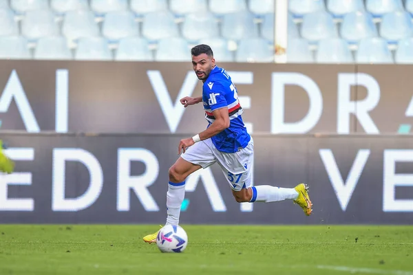 stock image Mehdi Pascal Marcel Leris  (Sampdoria)  during  italian soccer Serie A match UC Sampdoria vs ACF Fiorentina at the Luigi Ferraris stadium in Genova, Italy, November 06, 2022 - Credit: Danilo Vig