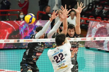 ebadipour milad (n.22 allianz milano) İtalyan Serie A Men SuperLeague Şampiyonası sırasında Sir Safety Susa Perugia ile Allianz Milano arasında Perugia, İtalya 'da Pala Barton' da, Kasım 06, 2022 - Fotoğraf: Loris Cerquiglin