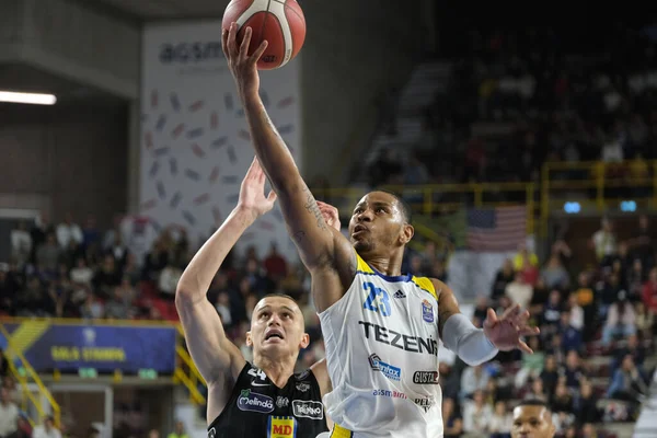 Karvel Anderson Tezenis Verona Durante Campeonato Italiano Baloncesto Serie Tezenis — Foto de Stock