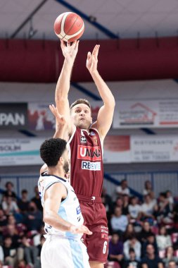 Michael Bramos (Umana Reyer Venezia) İtalya Basketbol Şampiyonası sırasında Umana Reyer Venezia, GeVi Napoli Basket 'e karşı Venedik, İtalya' daki Taliercio, Kasım 06, 2022 - Fotoğraf: Mattia Radon