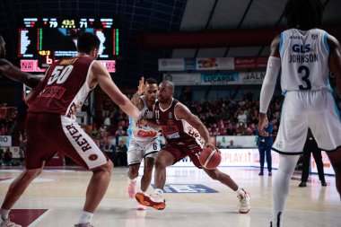 Jayson Granger (Umana Reyer Venezia) İtalya Basketbol Şampiyonası sırasında Umana Reyer Venezia, Venedik 'teki Taliercio' da GeVi Napoli Basket 'e karşı, Kasım 06, 2022 - Fotoğraf: Mattia Radon