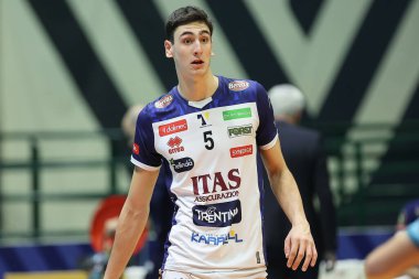 ALESSANDRO MICHIELETTO (Trentino Voleybol İtalya Serie A Erkekler Süper Ligi Şampiyonası sırasında Vero Volley Monza - Itas Trentino Arena di Monza, İtalya, 06 Kasım 2022 - Fotoğraf: Valerio Orig