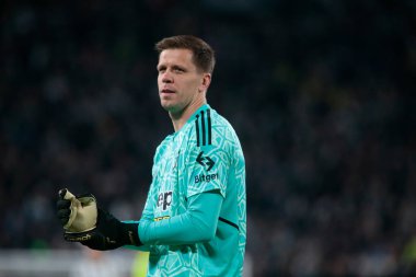 İtalyan Serie A sırasında Juventus Fc takımından Wojciech Szczesny, Juventus Fc ve Inter Fc arasında oynanan futbol maçı, 06 Kasım 2022 tarihinde Torino, İtalya 'daki Allianz Stadyumu' nda çekildi.