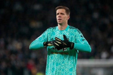 İtalyan Serie A sırasında Juventus Fc takımından Wojciech Szczesny, Juventus Fc ve Inter Fc arasında oynanan futbol maçı, 06 Kasım 2022 tarihinde Torino, İtalya 'daki Allianz Stadyumu' nda çekildi.