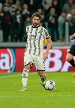 Juventus Fc takımından Manuel Locatelli İtalya Serie A, Juventus Fc ve Inter Fc arasında 06 Kasım 2022 tarihinde, Torino, İtalya Fotoğraf: Nderim Kaceli - Fotoğraf: Nderim Kaceli / LiveMedi