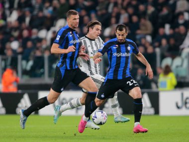 Juventus Fc 'li Angel Di Maria İtalya Serie A sırasında, Juventus Fc ve Inter Fc arasında 06 Kasım 2022 tarihinde, Torino, İtalya Fotoğraf: Nderim Kaceli - Fotoğraf: Nderim Kaceli / LiveMedi