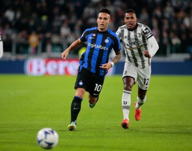 Fc Inter 'den Lautaro Martinez İtalya Serie A, Juventus Fc ve Inter Fc arasında 06 Kasım 2022 tarihinde, Torino, İtalya Fotoğraf: Nderim Kaceli - Fotoğraf: Nderim Kaceli / LiveMedi