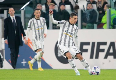 Juventus Fc 'li Angel Di Maria İtalya Serie A sırasında, Juventus Fc ve Inter Fc arasında 06 Kasım 2022 tarihinde, Torino, İtalya Fotoğraf: Nderim Kaceli - Fotoğraf: Nderim Kaceli / LiveMedi