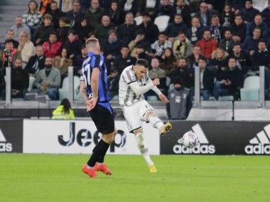 Juventus Fc takımından Filip Kostic İtalya Serie A, Juventus Fc ve Inter Fc arasında 06 Kasım 2022 tarihinde, Torino, İtalya Fotoğraf: Nderim Kaceli - Fotoğraf: Nderim Kaceli / LiveMedi