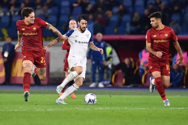 SS Lazio 'dan Luis Alberto, AS Roma ve SS Lazio arasında 6 Kasım 2022' de İtalya 'nın başkenti Roma' da oynanan Stadio Olimpico 'da oynanan Serie A karşılaşmasında. - Fotoğraf: Gennaro Masi / LiveMedi