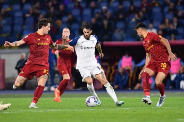 SS Lazio 'dan Luis Alberto, AS Roma ve SS Lazio arasında 6 Kasım 2022' de İtalya 'nın başkenti Roma' da oynanan Stadio Olimpico 'da oynanan Serie A karşılaşmasında. - Fotoğraf: Gennaro Masi / LiveMedi