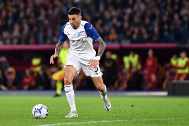 Serie A maçında SS Lazio 'dan Matias Vecino, AS Roma ve SS Lazio arasında 6 Kasım 2022' de İtalya 'nın başkenti Roma' da oynandı. - Fotoğraf: Gennaro Masi / LiveMedi