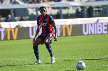 Jhon Lucumi (Bologna FC) İtalya futbol takımı Serie A maçında Bologna FC Torino FC 'ye karşı Bologna, İtalya' da Renato Dall 'Ara stadyumunda, Kasım 06, 2022 - Fotoğraf: Gianluca Ricc