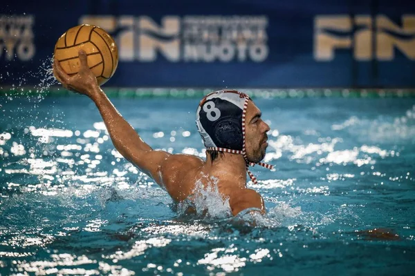 Nora Iren Genova Quinto Tijdens Waterpolo Italiaanse Serie Match Anzio — Stockfoto
