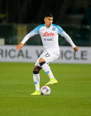 İtalyan Serie A sırasında SSC Napoli 'den Mathias Olivera, Atalanta Bc ve Ssc Napoli arasında 2005 Kasım 2022' de, Gewiss Stadyumu, Bergamo, İtalya Fotoğrafı Nderim Kaceli - Fotoğraf: Nderim Kaceli / LiveMedi