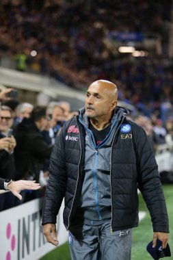 Luciano Spalletti, İtalya Serie A sırasında SSC Napoli Müdürü, Atalanta Bc ve Ssc Napoli futbol karşılaşması, 2005 Kasım 2022 tarihinde, Gewiss Stadyumu, Bergamo, İtalya Fotoğraf Nderim Kaceli - Fotoğraf: Nderim Kaceli / LiveMedi