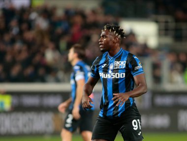 İtalyan Serie A sırasında Atalanta Bc 'den Duvan Zapata, Atalanta Bc ve Ssc Napoli arasındaki futbol maçı, 2005 Kasım 2022' de, Gewiss Stadyumu, Bergamo, İtalya Fotoğraf Nderim Kaceli - Fotoğraf: Nderim Kaceli / LiveMedi