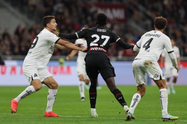 AC Milan 'dan Divock Origi, Giuseppe Meazza Stadyumu' nda AC Milan ile Spezia Calcio arasında oynanan 2022 / 23 futbol karşılaşmasında, 5 Kasım 2022 - Fotoğraf: Fabrizio Carabelli / LiveMedi