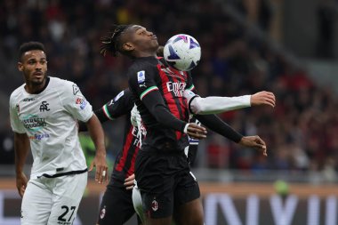 AC Milan 'dan Rafael Leao, Giuseppe Meazza Stadyumu' nda AC Milan ile Spezia Calcio arasında oynanan 2022 / 23 futbol karşılaşmasında, 5 Kasım 2022 - Fotoğraf: Fabrizio Carabelli / LiveMedi