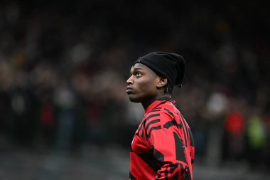 Ac Milan 'dan Rafael Leao, İtalya' nın Milano şehrindeki Giuseppe Meazza _ San Siro Stadyumu 'nda oynanan AC Milan ve AC Spezia serie A maçında. Fotoğraf: Tiziano Ballabio - Fotoğraf: Tiziano Ballabio / LiveMe