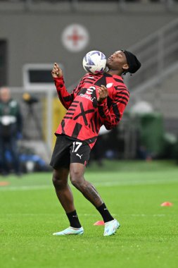 Ac Milan 'dan Rafael Leao, İtalya' nın Milano şehrindeki Giuseppe Meazza _ San Siro Stadyumu 'nda oynanan AC Milan ve AC Spezia serie A maçında. Fotoğraf: Tiziano Ballabio - Fotoğraf: Tiziano Ballabio / LiveMe