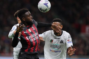AC Milan 'dan Divock Origi, Giuseppe Meazza Stadyumu' nda AC Milan ile Spezia Calcio arasında oynanan 2022 / 23 futbol karşılaşmasında, 5 Kasım 2022 - Fotoğraf: Fabrizio Carabelli / LiveMedi