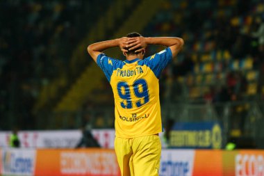 Frosinone Calcio takımından Gianluca Frabotta İtalya 'nın Frosinone şehrindeki Benito Stirpe Stadyumu' nda oynanan Frosinone Calcio-AC Perugia maçında, 5 Kasım 2022 - Fotoğraf: Raffaele Cont