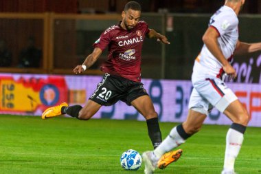 Hernani Azevedo Reggina İtalyan futbolu serisi B maçında Reggina 1914 - Genoa CFC maçı sırasında İtalya 'nın Reggio Calabria şehrindeki Oreste Granillo stadyumunda çekildi.