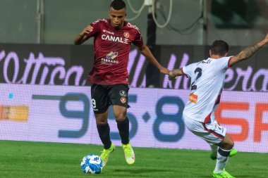 Rivas Rigoberto Reggina İtalyan futbolu serisi B maçında Réggina 1914 - Cenova CFC maçı sırasında İtalya 'nın Reggio Calabria şehrindeki Oreste Granillo stadyumunda yapıldı.