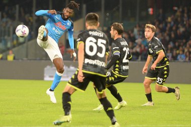 SSC Napoli 'den Andre' Anguissa, Diego Armando Maradona Stadyumu 'ndaki SSC Napoli v Empoli Futbol Kulübü - Fotoğraf: Agostino Gemito / LiveMedi