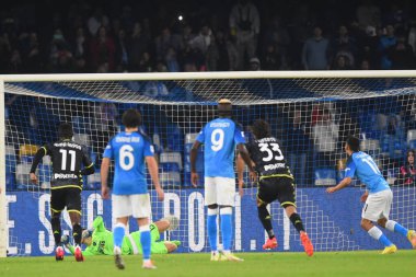 SSC Napoli 'den Hirving Lozano, Diego Armando Maradona Stadyumu' ndaki SSC Napoli v Empoli Futbol Kulübü - Fotoğraf: Agostino Gemito / LiveMedi