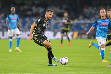 Nedim Bayrami (10) Empoli F.C. 1920 İtalya Şampiyonası Serie A 2022 / 2023 SSC Napoli - Empoli F.C. 8 Kasım 2022 'de, Napoli' deki Diego Armando Maradona Stadyumu 'nda.